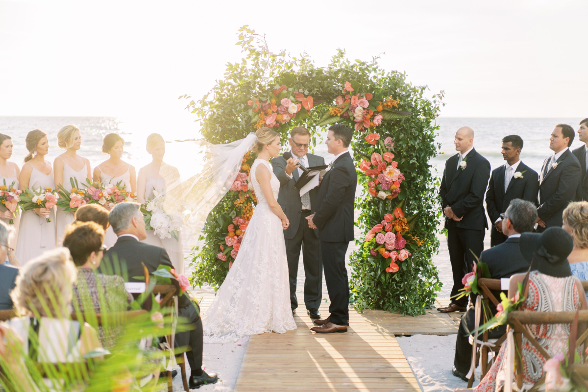 Tropical Destination Wedding at the Ritz-Carlton Naples