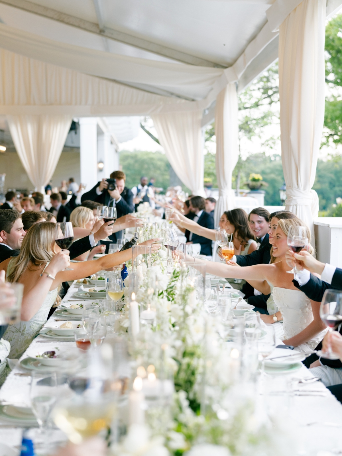 Elegant Tented Wedding at Bellerive