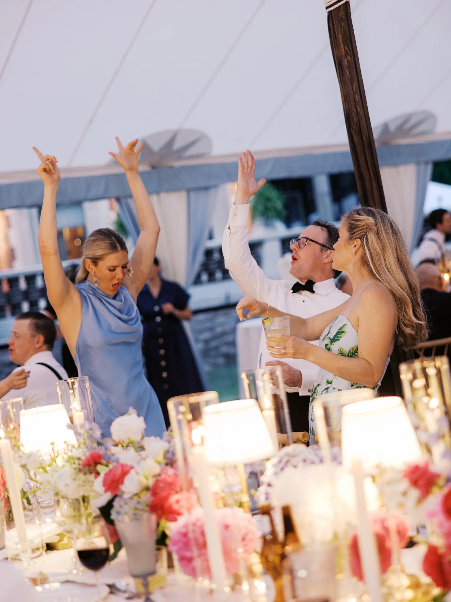 Tented Wedding at The Busch Family Estate in St. Louis Wedding Planner Kristin Ashley Events