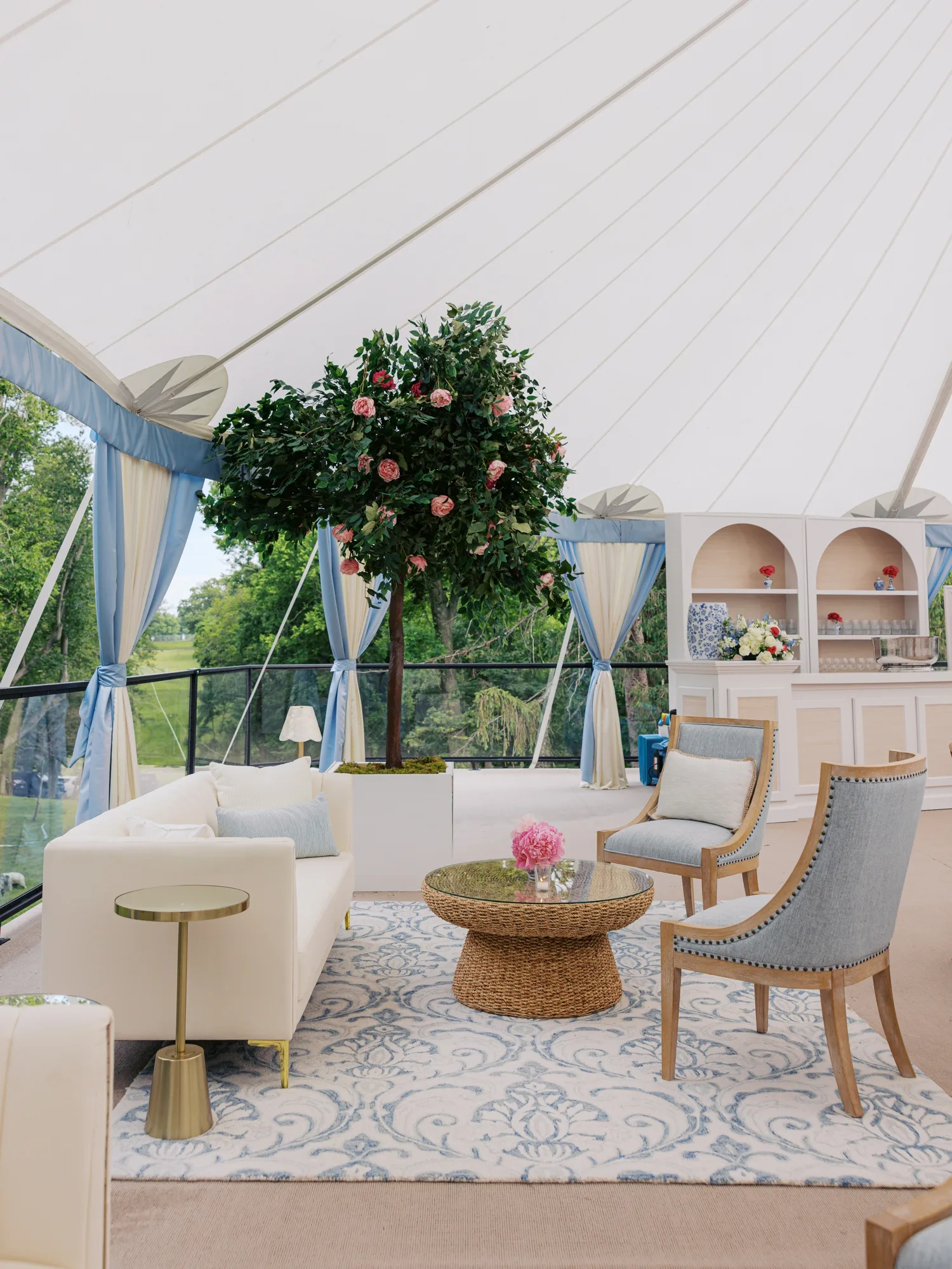 Tented Wedding at The Busch Family Estate in St. Louis Wedding Planner Kristin Ashley Events